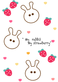 Rabbit & Strawberry 23