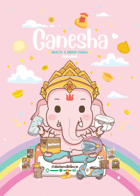 Ganesha Delivery Rider - Wealth