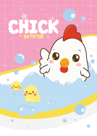 Chicken Bathtub Pink