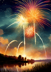 Beautiful Fireworks Theme#740