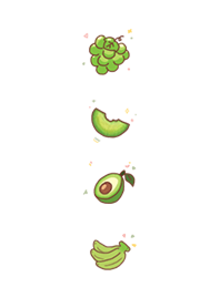 Green fruit