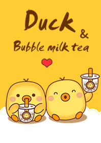 Duck & Bubble milk tea