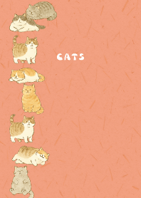 Cats are soothing03 red & yellow