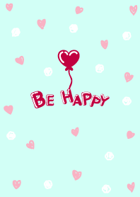 'Be happy' simple theme