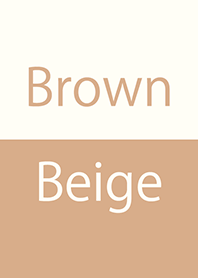 Brown & Beige Simple design