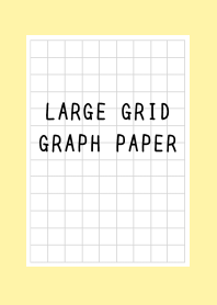 LARGE BLACK GRID GRAPH PAPER/LIGHT YEL
