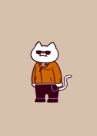 Racing jacket cat(dusty colors02)