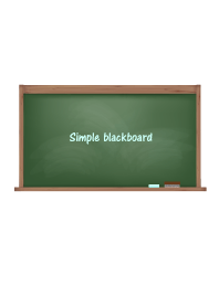 Super simple blackboard 4.