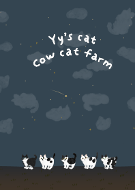 Yy's cat 午夜的乳牛貓牧場