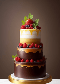 Strawberry chocolate cake D578c2