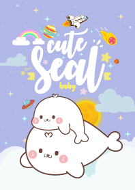 Seal Baby Galaxy Violet