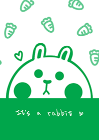 Bunny and Carrot J-Light Gray (Gr02)