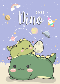 Dino Lover. Purple