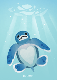 Baby sea turtles
