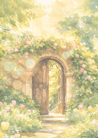 Secret door_watercolors_B009