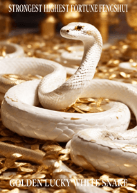 Golden Lucky White Snake 99