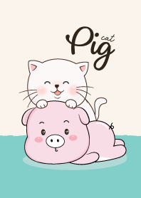 หมูกับแมว