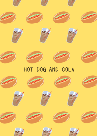 ホットドッグとコーラの着せかえ