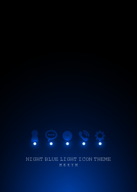 NIGHT BLUE LIGHT ICON THEME