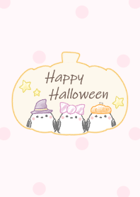 Shimaenaga Halloween -pink- dot