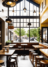 Cozy Coffee shop 047056
