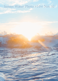 Sunset Water Photo #104 Not AI