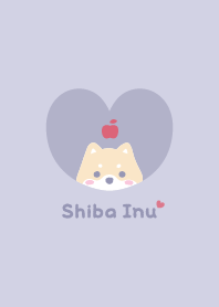 Shiba Inu2 Apple - purple