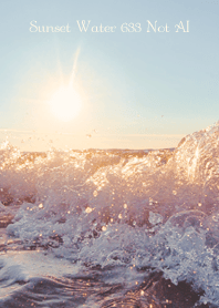Sunset Water 633 Not AI
