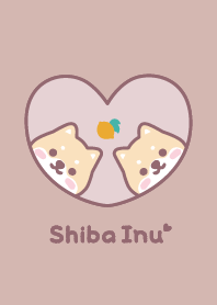 ชิบะอินุ มะนาว [ความหมองคล้ำสีชมพู]