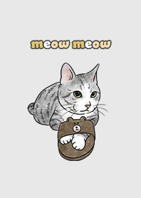 meowneko4 / light grey