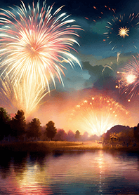 Beautiful Fireworks Theme#605