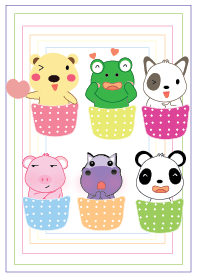 Cute animals theme v.8 (JP)