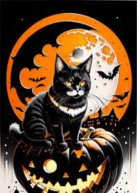 halloween cat cAce88