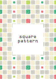 square pattern13- watercolor-joc