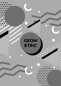 Geometric Sweet Dark Gray