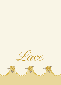 Lace 001-2 (Rose/dull yellow)