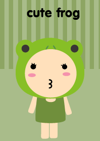 Cute frog