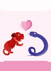 ekst Red (Tiger) Love Blue (Snake)