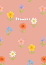 Flowers a la carte04 pink & blue