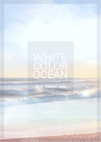 White color ocean/natural style