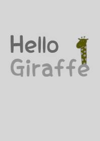 Hello Giraffe gray 50