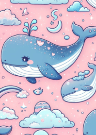 Little Whale Pink No.7