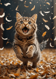 Cats run wild #IHTaZ525.