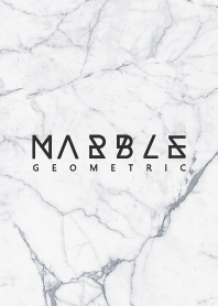 MARBLE(GEOMETRIC)#white