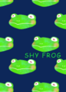 Shy frog