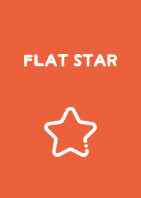 FLAT STAR / Vermilion