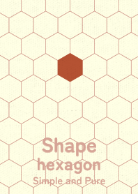 Shape hexagon rengairo