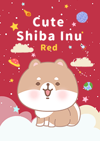 misty cat-Shiba Inu Galaxy red