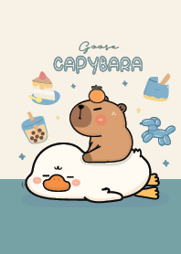 Capybara and Goose : Love Blue