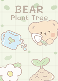 Bear plant tree!